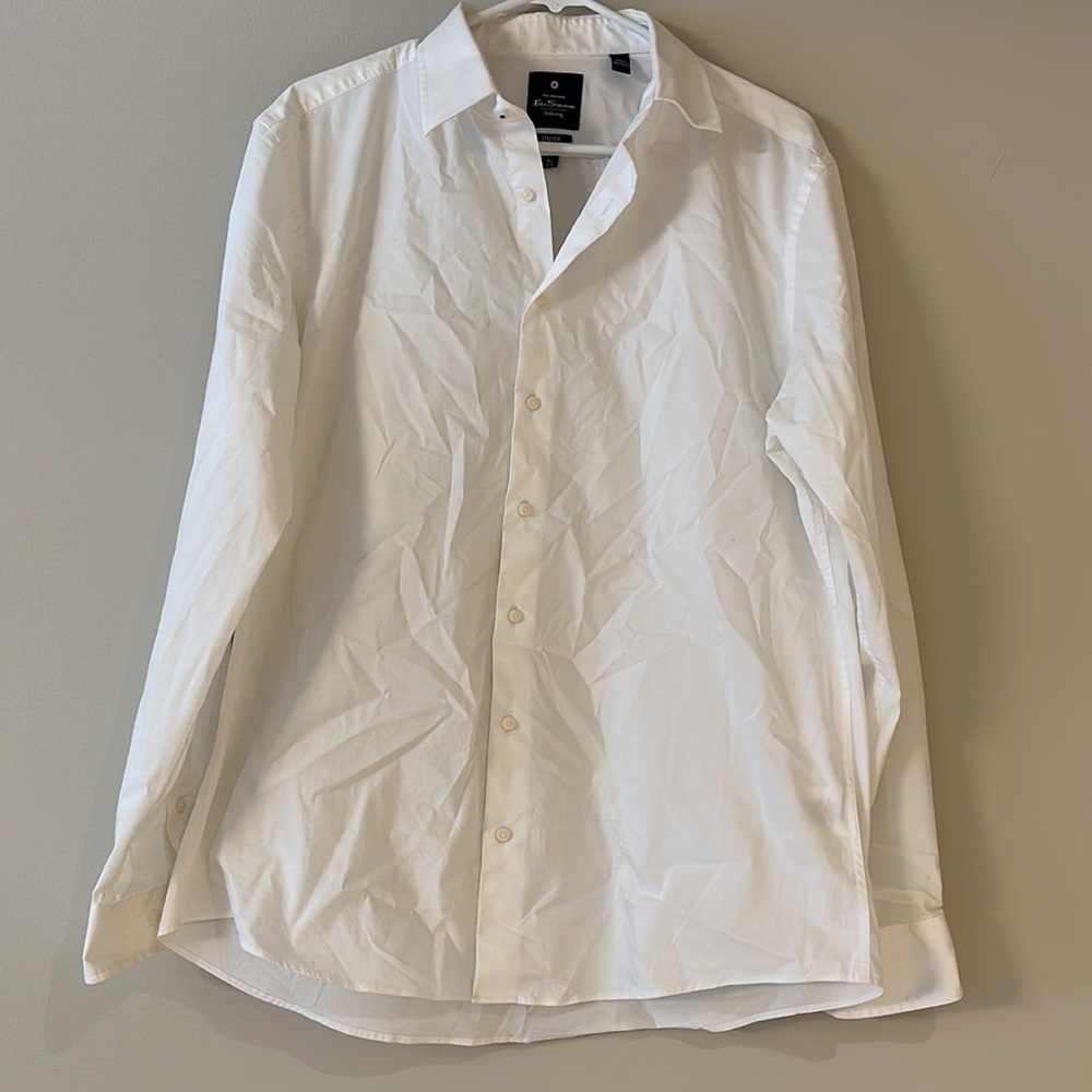 Ben Sherman Stretch Long Sleeve Buttoned Down